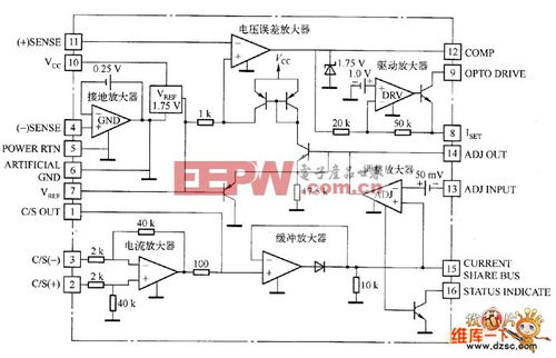 UC3907集成電路芯片內(nèi)部結(jié)構(gòu)與原理框電路圖深度解析